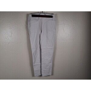 Slim Ankle Pants by Chico. Slip on, Tan, rayon, size 0 R front pockets